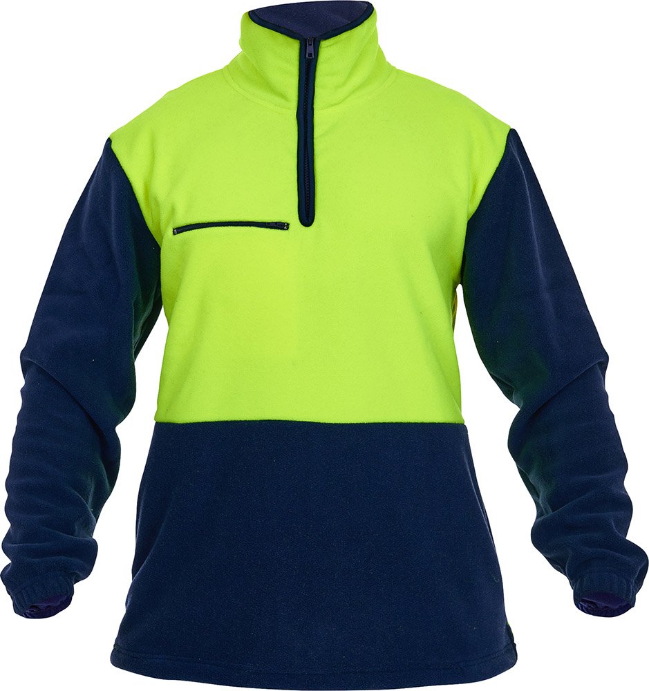 Hi-Vis D/O Polar Fleece 1/2 Zip Tunic Hi-Vis D/O Polar Fleece 1/2 Zip Tunic