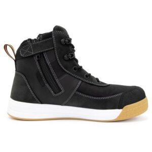 Dune Low Cut Zip Side Lace Up Safety Boot 