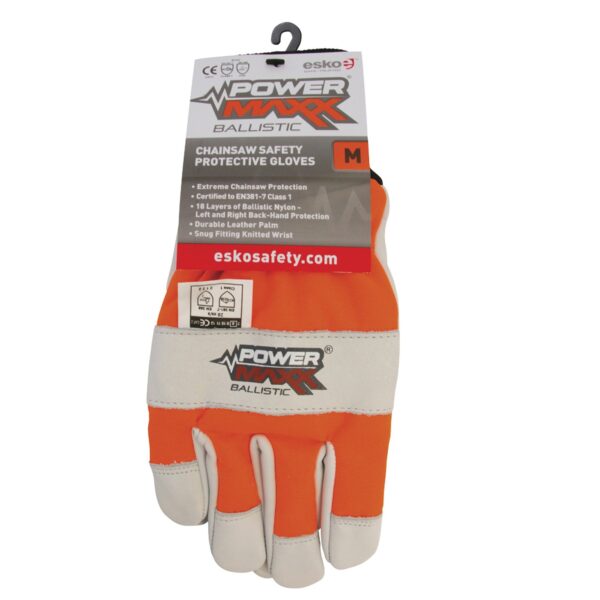 Powermaxx Ballistic Chainsaw Protection Glove