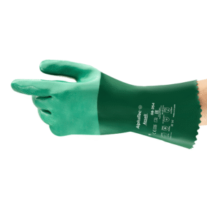 AlphaTec 08-354 Interlock Cotton, Neoprene Chemical Gloves