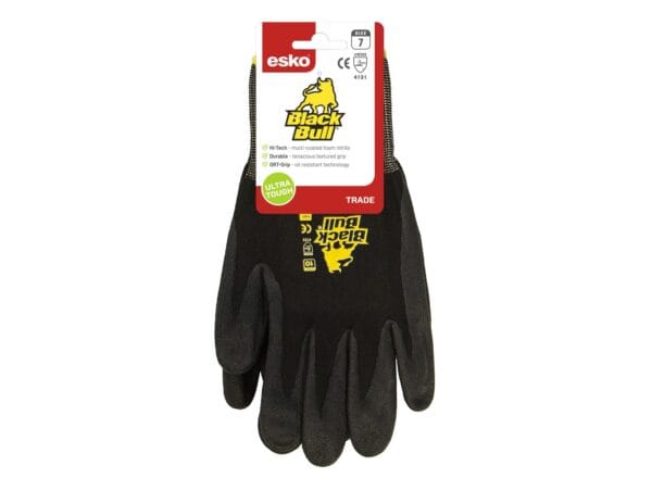 Black Bull Nitrile Glove