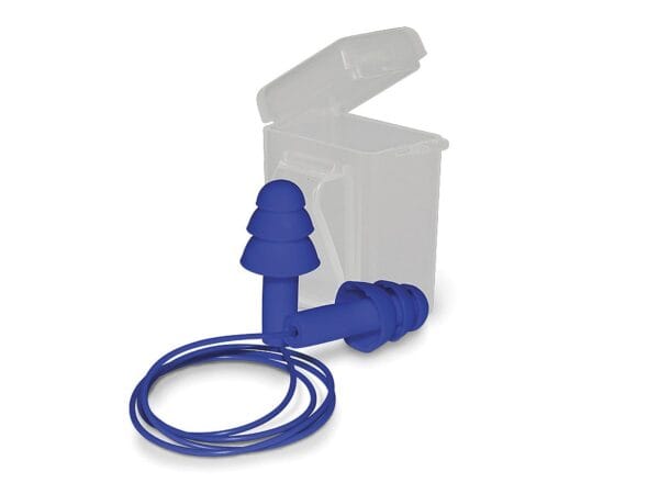 Vortex Earplugs Blue Corded Reusable - Image 3