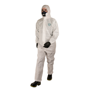 SureShield Type 5/6 SMS Coverall - White
