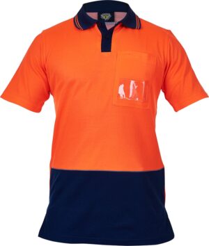 D/O S/S Cotton Backed Polo
