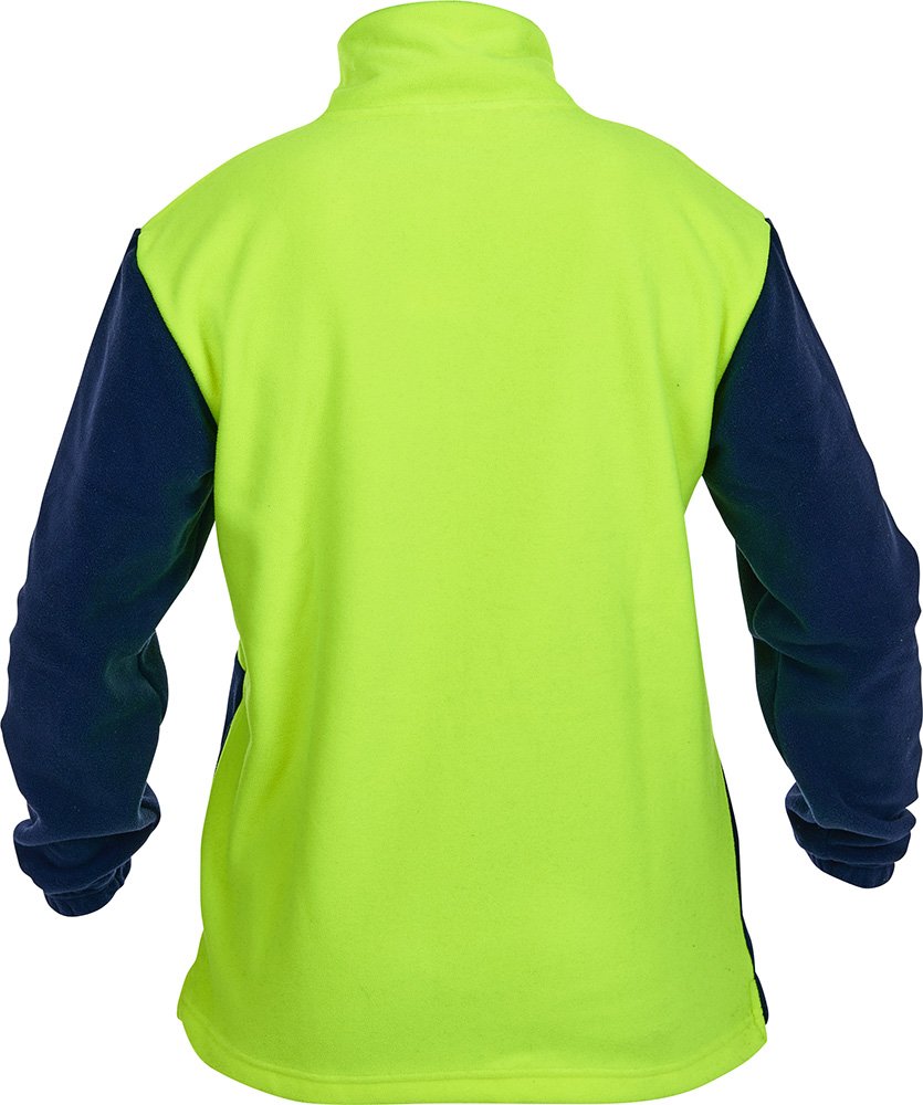 Hi-Vis D/O Polar Fleece 1/2 Zip Tunic Hi-Vis D/O Polar Fleece 1/2 Zip Tunic - Image 3